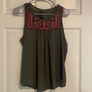 Sleeveless blouse